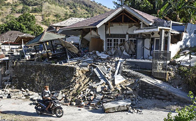 91 Orang Tewas akibat Gempa Lombok