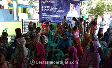 Kepedulian Lestari Moerdijat akan Kesehatan Warga Demak