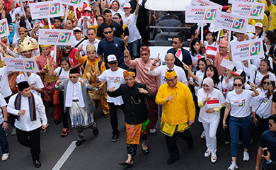 NasDem dan Jokowi-Amin Kampanye Damai Perangi Hoaks dan Politisasi SARA