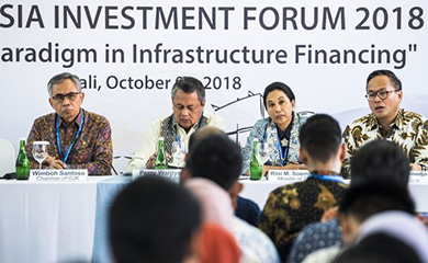 Indonesia Kantongi Investasi Infrastruktur Rp202,5 Triliun dari IMF-WB