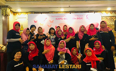 KOMUNITAS PENYINTAS KANKER PAYUDARA BERSAMA SAHABAT LESTARI GOES TO JAKARTA