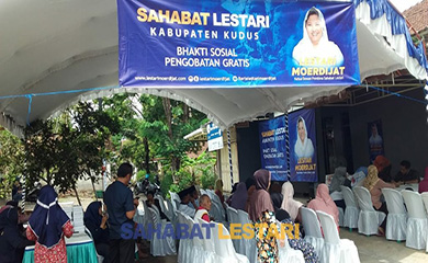 Sahabat Lestari Ajak Warga Pantura Sehat