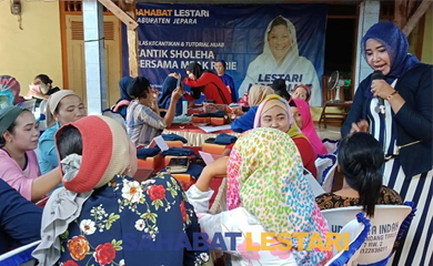 Kelas Kecantikan Sahabat Lestari Berlanjut di Mlonggo Jepara