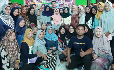 Sahabat Lestari Sambangi Pegiat Seni Jepara