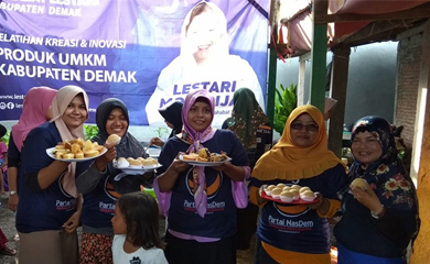 Kaum Ibu dan Milenial Ikuti Pelatihan Wirausaha Kuliner Sahabat Lestari