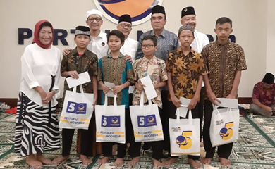 NasDem Gelar Buka Puasa Bersama Anak Yatim