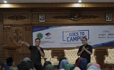 Media Group Goes to Campus Universitas Islam Nahdlatul Ulama (Unisnu) Jepara