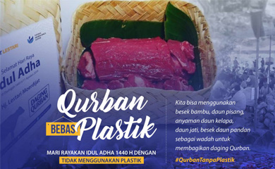 Qurban Bebas Plastik