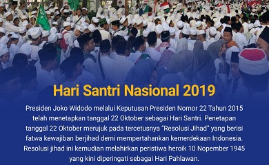 Hari Santri 2019