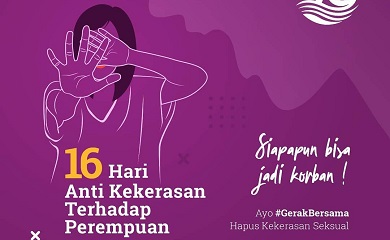 16 HKTP, Perempuan Harus Berani