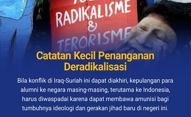 Catatan Kecil Penanganan Deradikalisasi